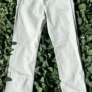 American Eagle Outfitters Men's Cream Jeans